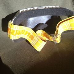 SWANS スノーゴーグル ホワイト UVカット　こども用の画像