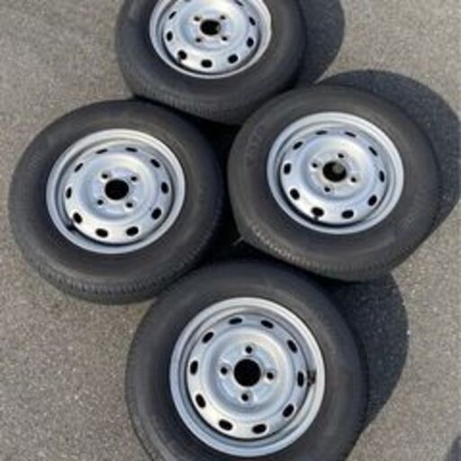 ブリジストン／145/80R12／スバル純正ホイール×4本