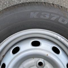 ブリジストン／145/80R12／スバル純正ホイール×4本の画像