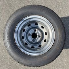ブリジストン／145/80R12／スバル純正ホイール×4本の画像
