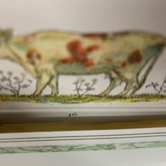 額装 木口木版 ケイト グリーナウェイ「窓の下で」46ページ目 挿絵 木版画 Kate Greenaway Under the Window 英国アンティーク 札幌市 中央区 南12条の画像