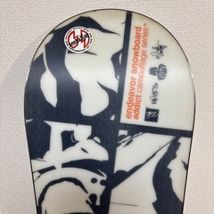 【新品未使用品】ENDEAVOR エンデバーADDICT157コラボスノーボードの画像