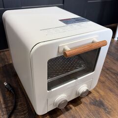 美品 mosh！ オーブントースター M-OT1IV（アイボリー）の画像