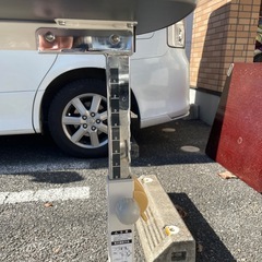 介護用　パラマウントベッド ベッドサイドテーブル 高さ調節可能の画像