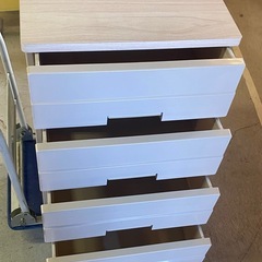 ※ 4段チェスト　収納ケース　ウッド天板の画像