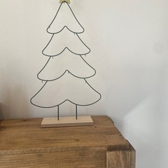 3coins 今季商品　クリスマスツリー　ワイヤーツリーの画像