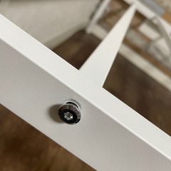 組み立て式セミダブルベッドフレーム※未使用の画像