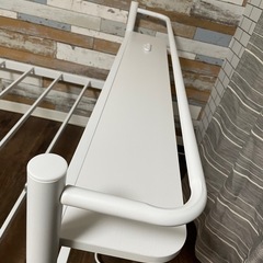 組み立て式セミダブルベッドフレーム※未使用の画像