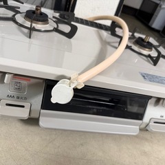 2021年　リンナイ　都市ガスコンロ   しろ白の画像