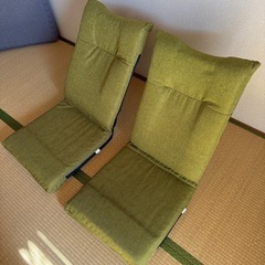 座椅子　２つセットの画像