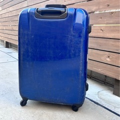 【無料】スーツケース ブルーの画像