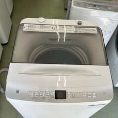 【リサイクルショップ ピカソ 小松原】🌀✨Haier ハイアール 全自動洗濯機 7.0kg【2022年製／分解洗浄済】JW-U70HK✨🌀★4101★の画像