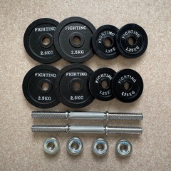 ファイティングロード ダンベル 10kg×2の画像