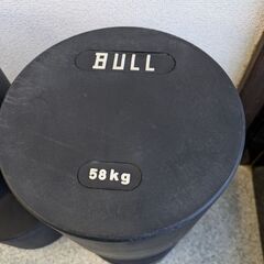 BULL 58kgペア　ダンベルの画像