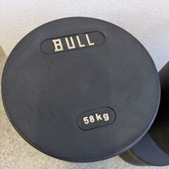 BULL 58kgペア　ダンベルの画像