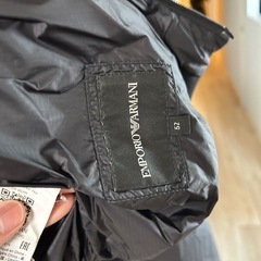 EMPORIO ARMANI ダウンジャケット サイズ52 ブラックの画像