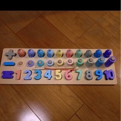 木製 数字パズル & フィッシングトイの画像