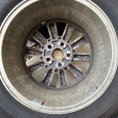 205/60R16スタッドレスタイヤホイール付き4本の画像