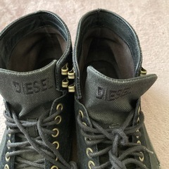 ディーゼル　ハイカットスニーカー　メンズ25.5の画像
