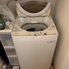 洗濯機【12/4までの引き取りなら¥0】価格はデポジットの画像