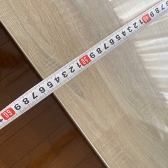 1枚ガラスローテーブルの画像