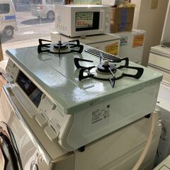 【リサイクルショップ ピカソ 小松原】🔥🍳 ✨2024年製✨リンナイ ガステーブルコンロ KG67MTL（都市ガス用・左強火力） 🍳🔥★4302★の画像