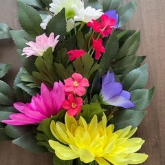 仏花　造花の画像