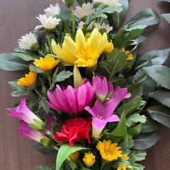 仏花　造花の画像