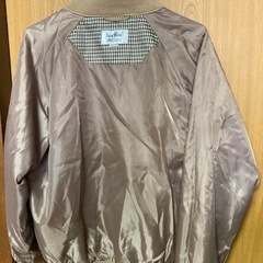 USED【トロイ　ブロス】メンズ・フェイクレザーブルゾン Mサイズの画像