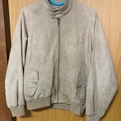 USED【トロイ　ブロス】メンズ・フェイクレザーブルゾン Mサイズの画像