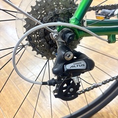 GIANT ESCAPEロードバイク  緑の画像