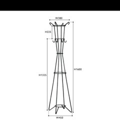 unico コートハンガーの画像