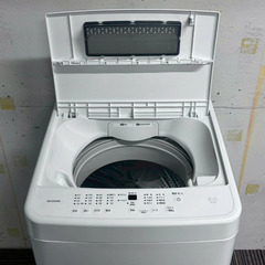 A8344【配達＆取付可能‼】IRIS アイリス 2024年製 洗濯機 全自動洗濯機 縦型 洗濯機　5.0kg IAW-T504の画像