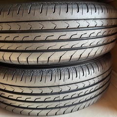 ほぼ新品　165/65R14 タイヤ、アルミホイールセットの画像