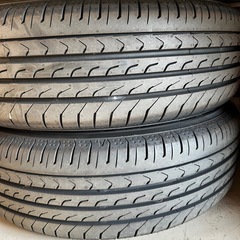 ほぼ新品　165/65R14 タイヤ、アルミホイールセットの画像