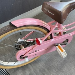 子供用自転車　18インチ　スポークアクセサリー付き　の画像