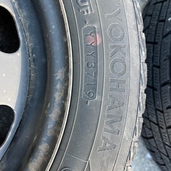 155/65/R13 　スタッドレスタイヤ　鉄チンホイールセット の画像