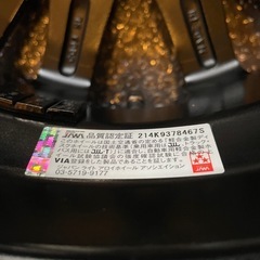 《年末年始特別価格❗️》BADX AMD G-Line SPアルミホイール14㌅の画像