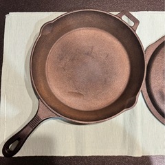コールマン　ニトリ 鋳鉄スキレットの画像