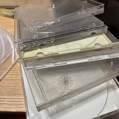 空ケース　CD DVDのど入れるケースの画像