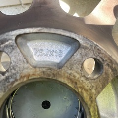 スタッドレス　タイヤホイール４本セットの画像