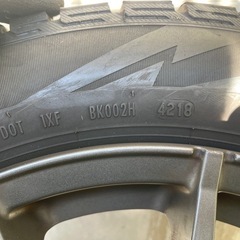 スタッドレス　タイヤホイール４本セットの画像