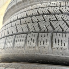 軽自動車 スタッドレスタイヤ ブリヂストンVRX2 155/65R14 ホイール付き！の画像