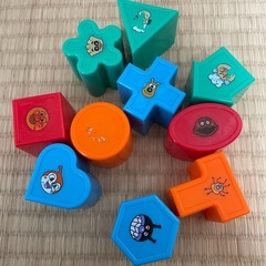 アンパンマン 知育玩具 ブロックの画像