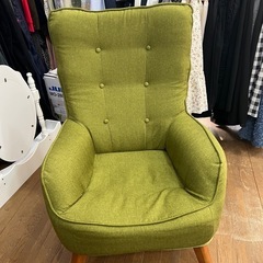 【状態良好】北欧風デザイン パーソナルチェア／1人掛けソファ の画像