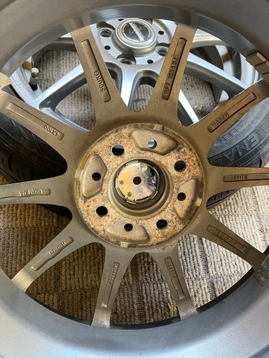 WAREN 15インチ×4.5J 4穴 PCD100 タイヤ使用不可