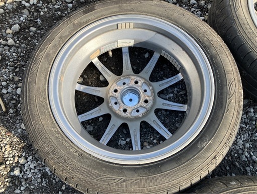 WAREN 15インチ×4.5J 4穴 PCD100 タイヤ使用不可