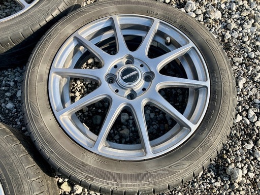 WAREN 15インチ×4.5J 4穴 PCD100 タイヤ使用不可