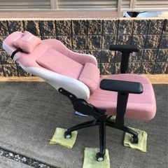 Gravina G ゲーミングチェア　コーラルピンクの画像