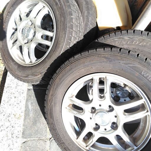 145/80r13  アルミホイール　スタッドレス　中古